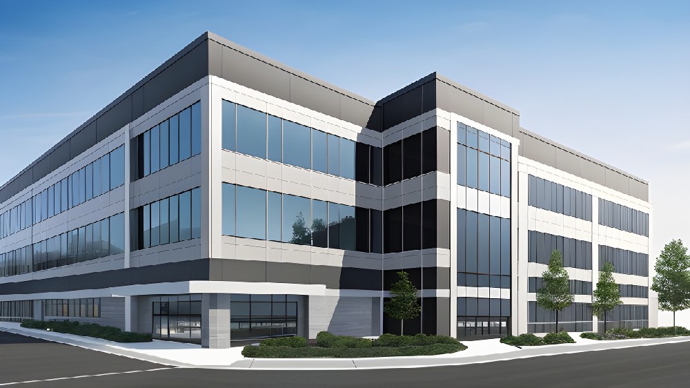 現代園區(qū)工廠廠房裝修